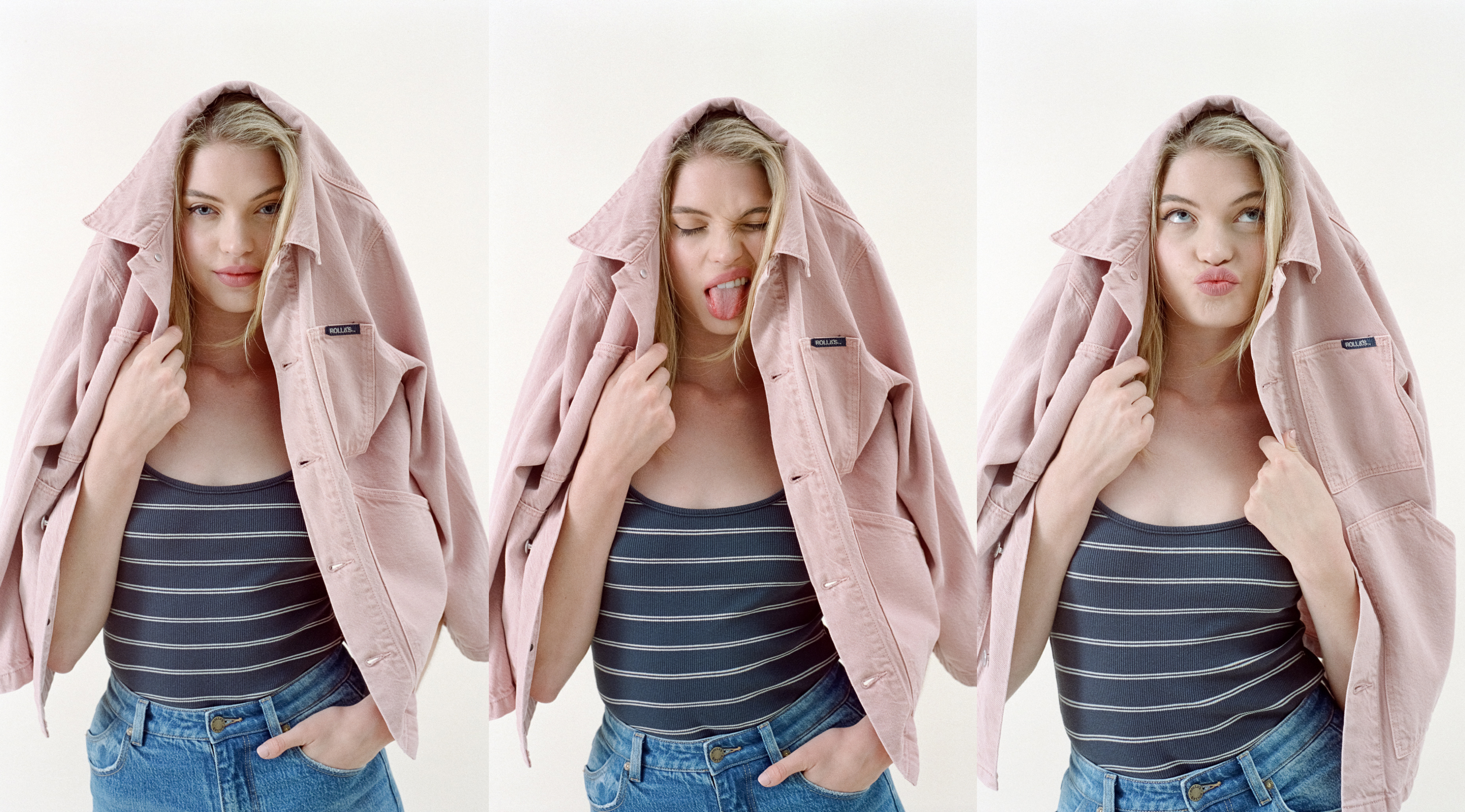 r31a00_7061_worker jacket lyocell peon r31t02_089_alex stripe ballet rib camisole_faded black